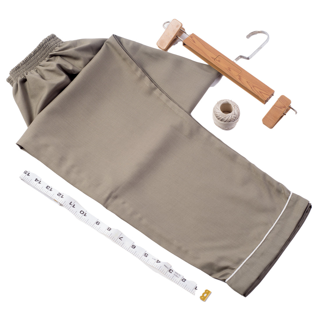 Khaki Plain Night Suit - MN-805