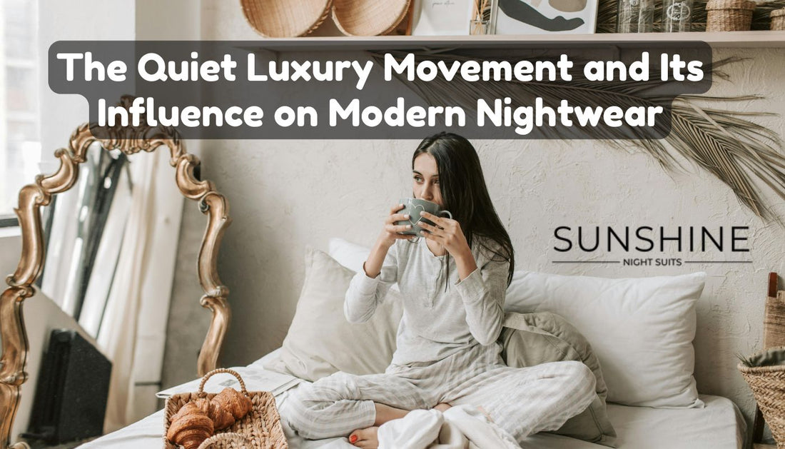 The Quiet Luxury Movement and Its Influence on Modern Nightwear