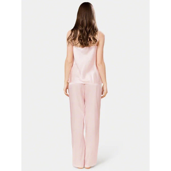 Light Pink Silk Cami Pajama WCP-07