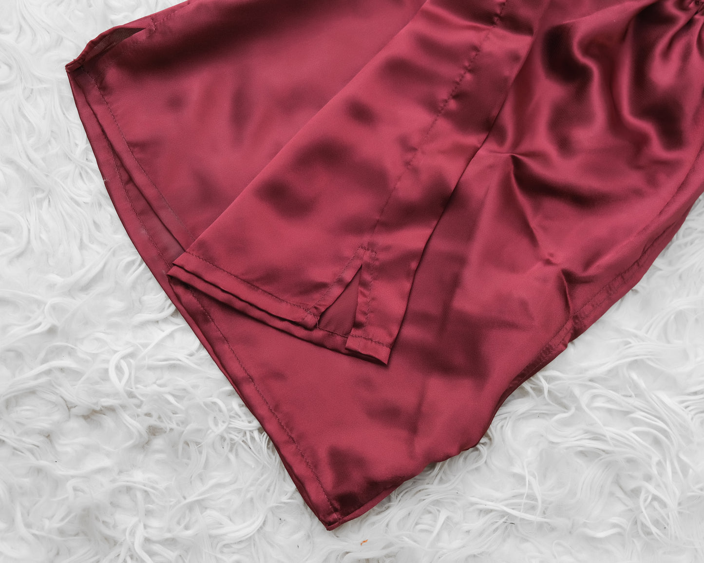 Maroon Silk Boxer Shorts MSB-03